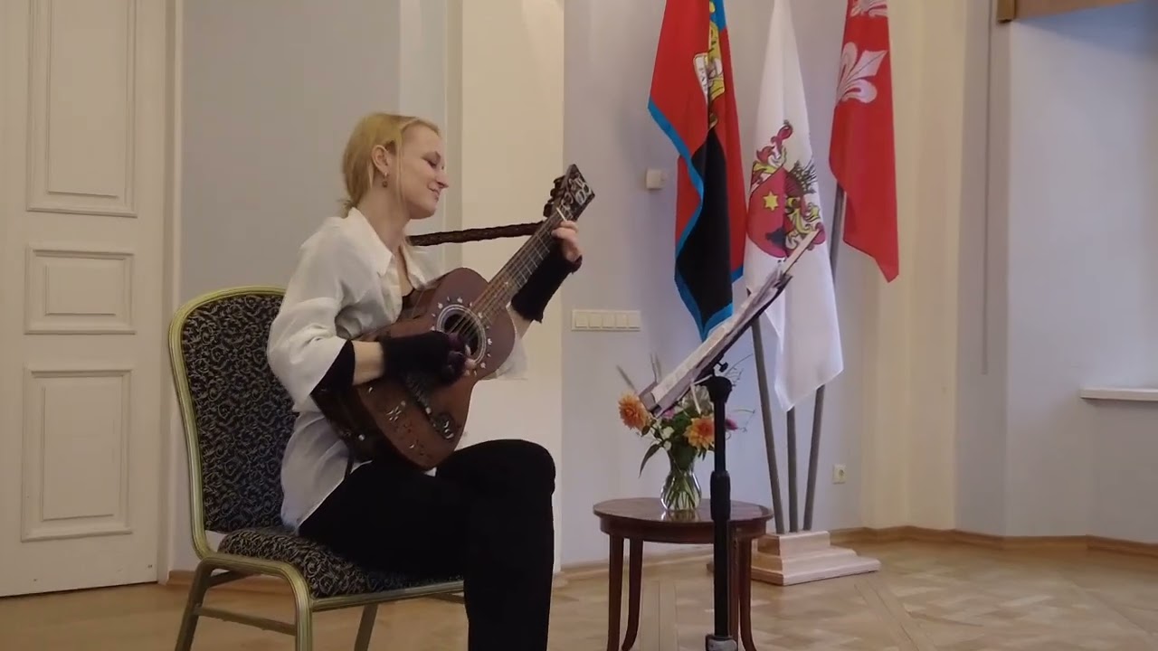 Ieva Baltmiskyte - live at Panemune castle/ Bartlolotti - Ciaccona/Guerau - Marionas (camera sound)