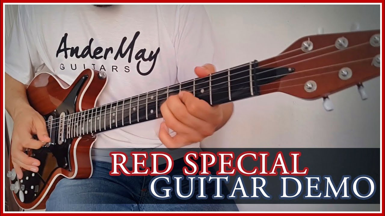 AnderMay Guitars Queen Brian May´s Red Special Guitar Replica 2011 Demo by Dani Marcos