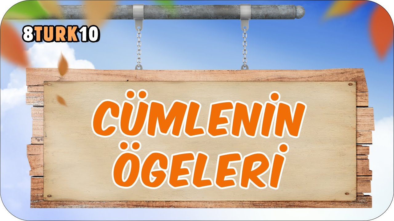 Cümlenin Ögeleri 📙 8. Sınıf Türkçe #2024LGS