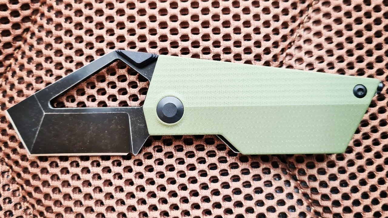 НОЖ CYBER BLADE Kizer Cutlery. Тесла на кармане :)