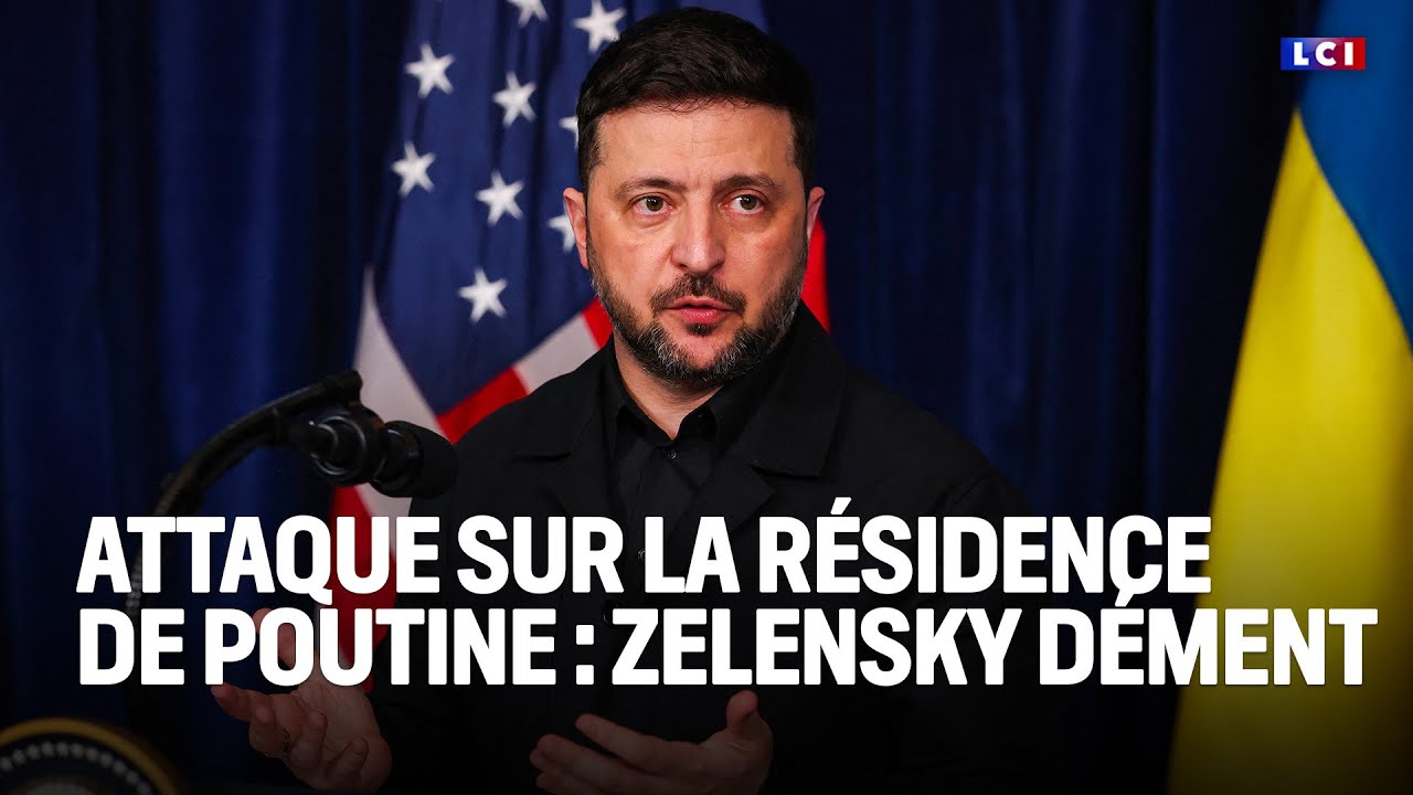 Attaque sur la résidence de Poutine : Zelensky dément et dénonce un 