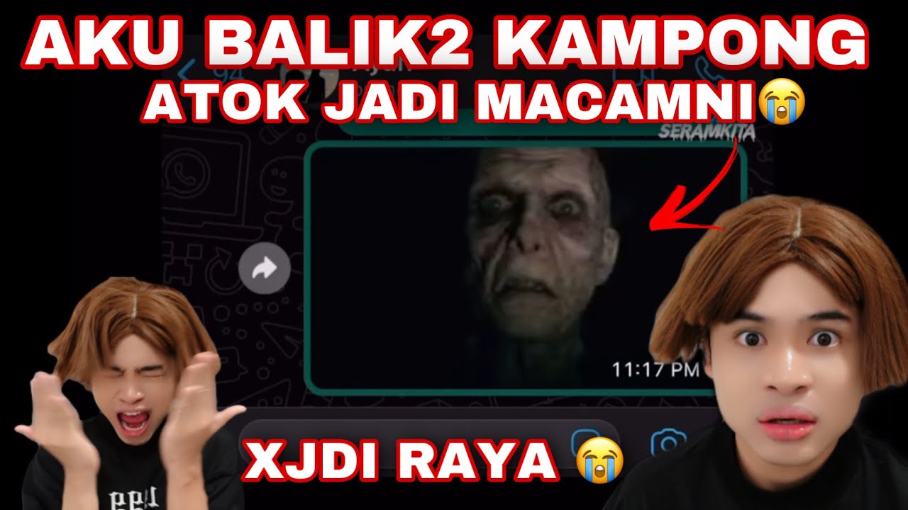 AKU BALIK KAMPONG , ATOK JADI MACAM NI😭 | SAKA DIA 😭!!!!