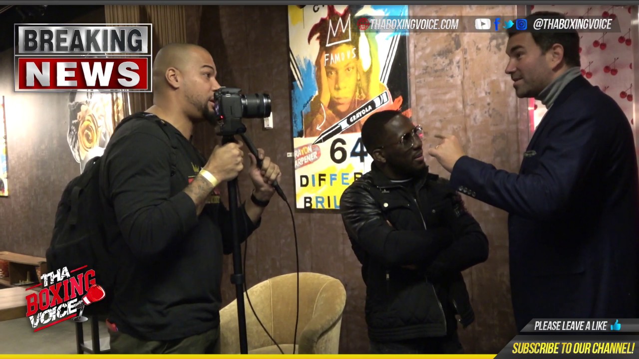 🚨EDDIE HEARN RUNS DOWN ON NESTOR GIBBS; TELLS HIM HE OWES HIM AN APOLOGY! 🔥