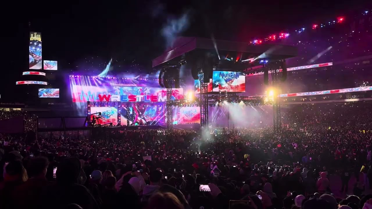 Cody Rhodes entrance WWE WRESTLEMANIA 40 night 2