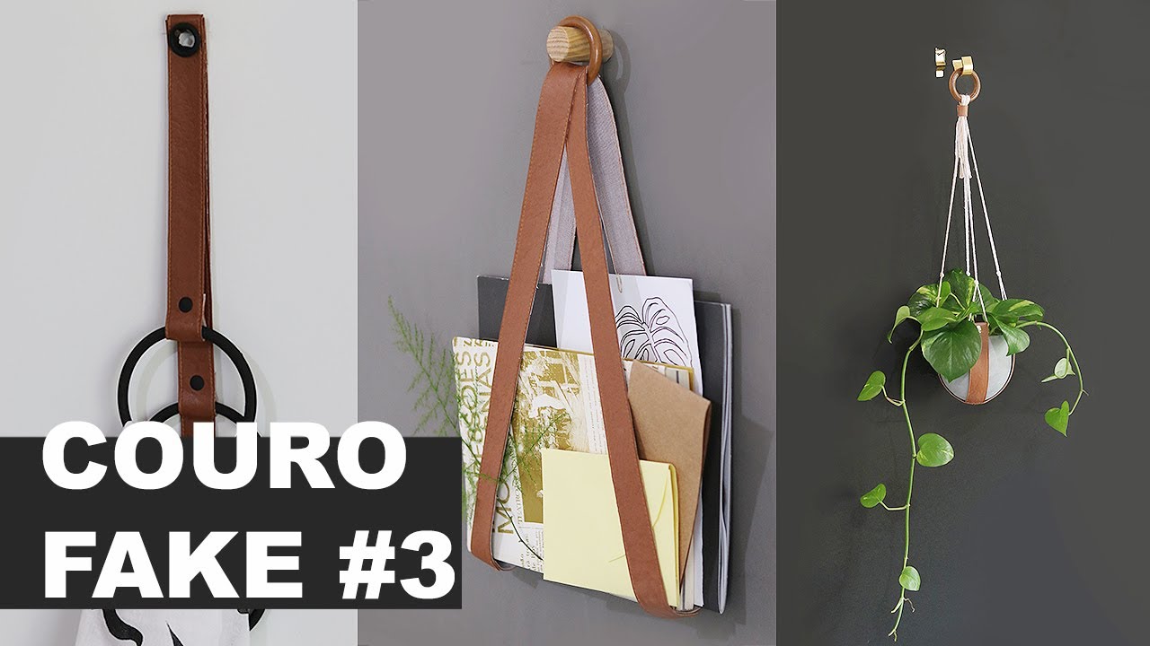 3 PEÇAS FEITAS COM E.V.A.  | EM COURO FAKE | 3 IDEIAS INCRÍVEIS DE DECORAÇÃO BAIXO CUSTO