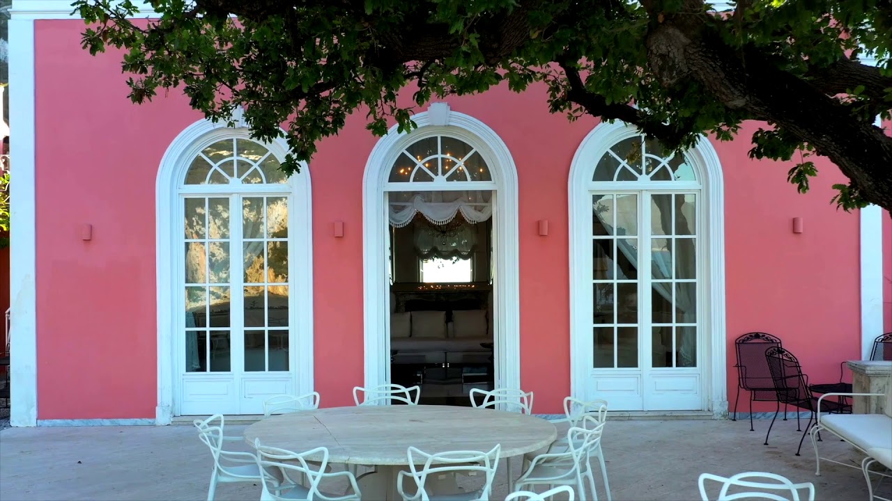 Villa Bismarck, an extraordinarily unique location in Capri