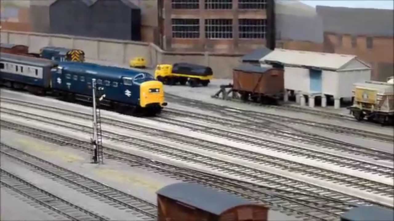 Dewsbury Midland by Manchester MRS at Railex Aylesbury MAY 2014