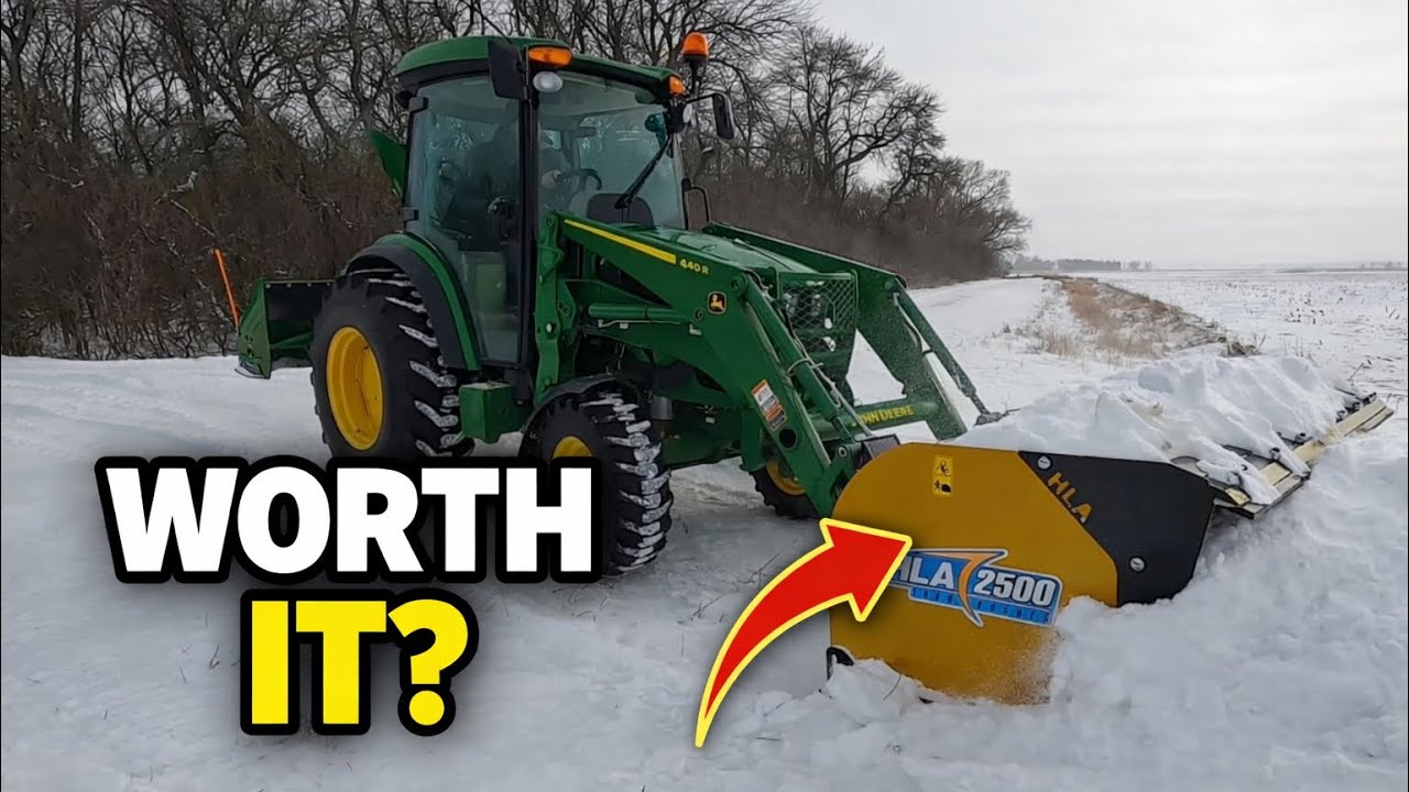 I Bought a Tractor to Remove Snow, and It's AMAZING