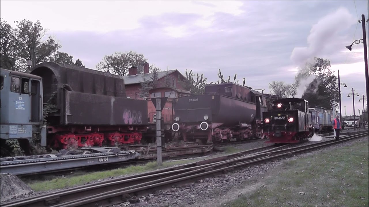 99 4652 im Bahnhof Klostermannsfeld / Benndorf