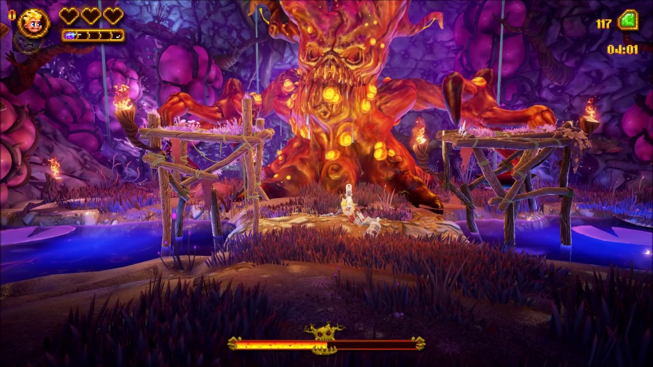 Rad Rodgers World One LVL 7 MALIGNANT GROVE Last Level Walkthrough