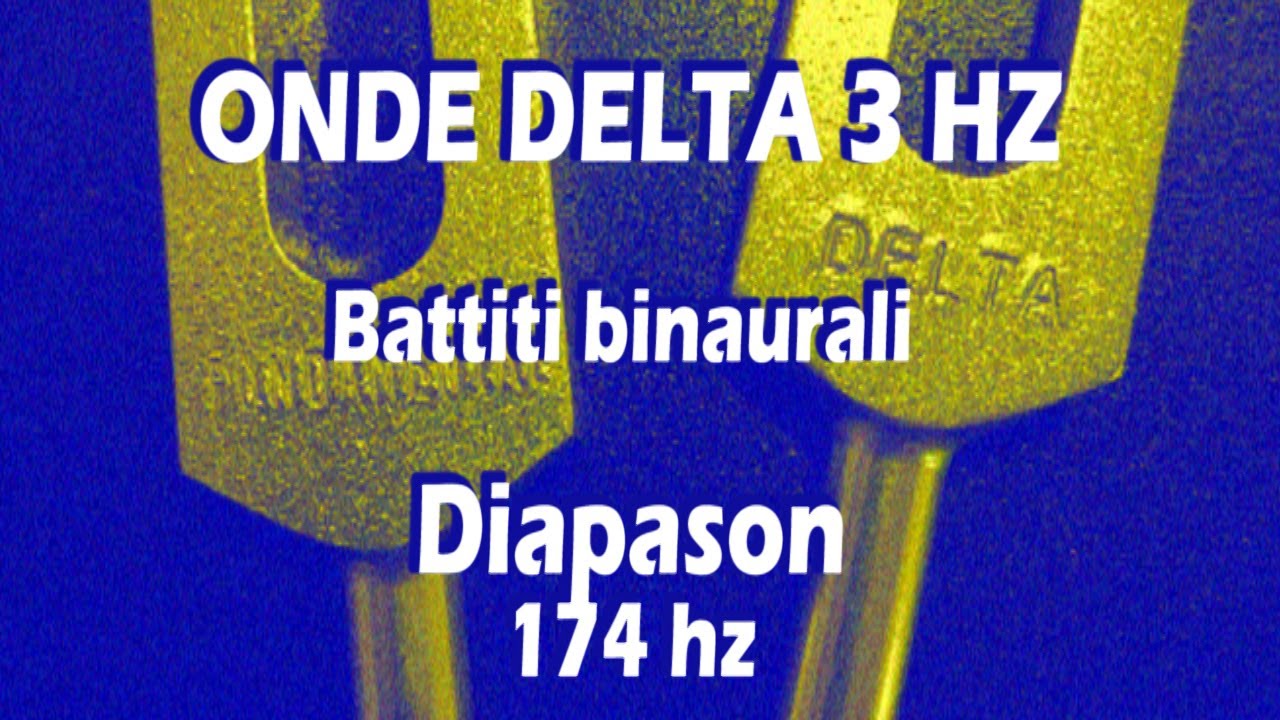 DELTA WAVES 3 Hz - Sleep - Regeneration - Binaural beats -Diapason (natural sound)