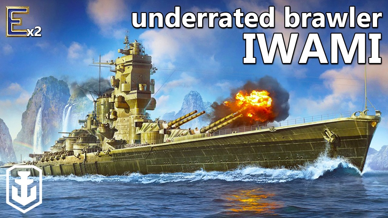 Iwami is Very Underrated for Brawling (World of Warships)