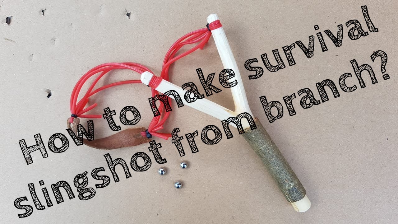 Cara Mudah Bikin Ketapel Dari Ranting Pohon / How to make a slingshot from a branch?  [ DIY ]