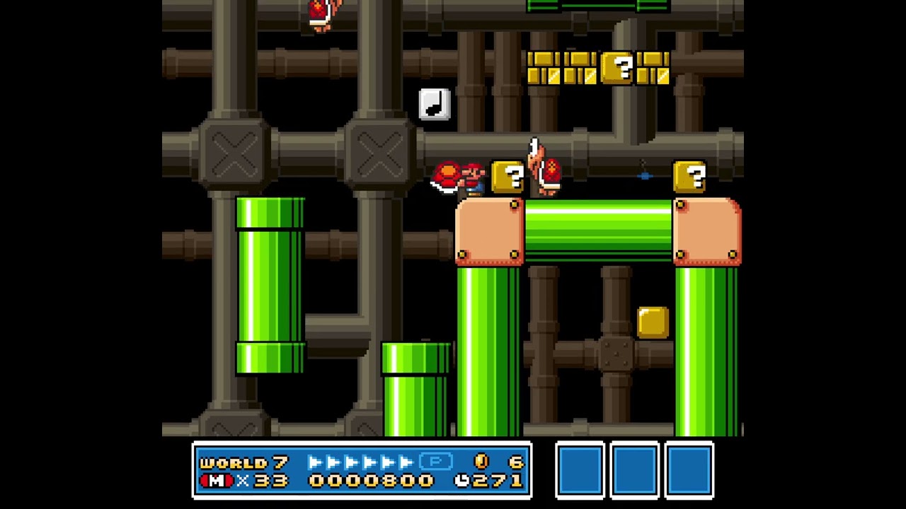 7-1 | Super Mario All-Stars (SMB3 with Hack)
