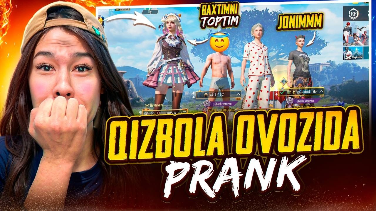 😂ULAR MENI QIZ BOLA DEB O`YLASHDI😂