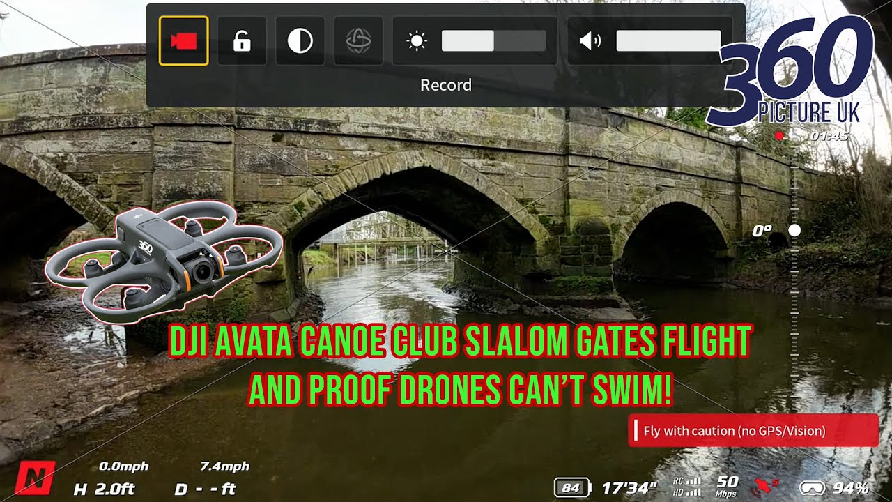 DJI Avata crashes and Drowns on Christmas Day!