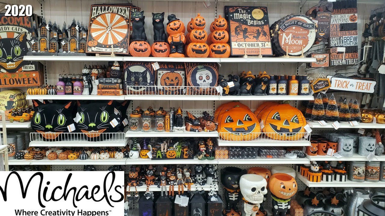 MICHAELS HALLOWEEN EVERYTHING HALLOWEEN DECOR SHOP WITH ME 2020 * VIRTUAL SHOPPING