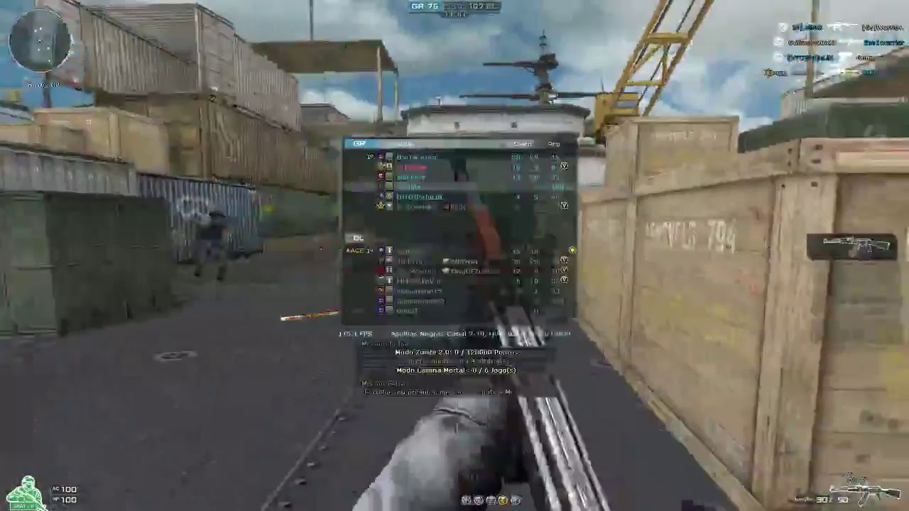 PRIMEIRA LIVE DE CROSSFIRE