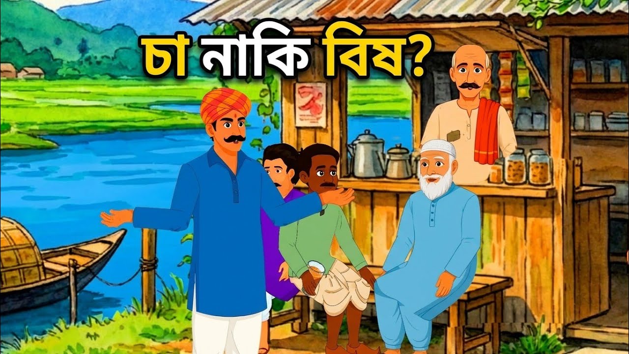 বিষাক্ত চা নাকি বিষাক্ত মন? মোতালেবকে উচিত শিক্ষা দিল মাটি! 🔥মাটির গল্প |Bangla cartoon 