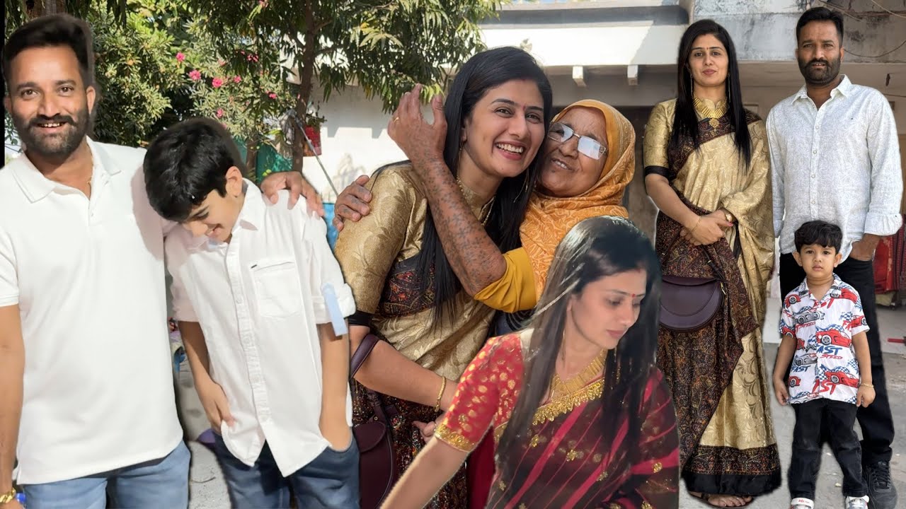 Bharti ajj saree me or Wedding season chalu ho gya 