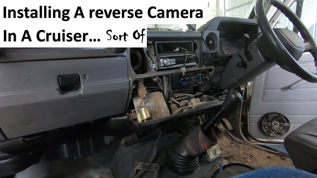 Installing A Reverse Camera On A 79 Series Landcruiser
