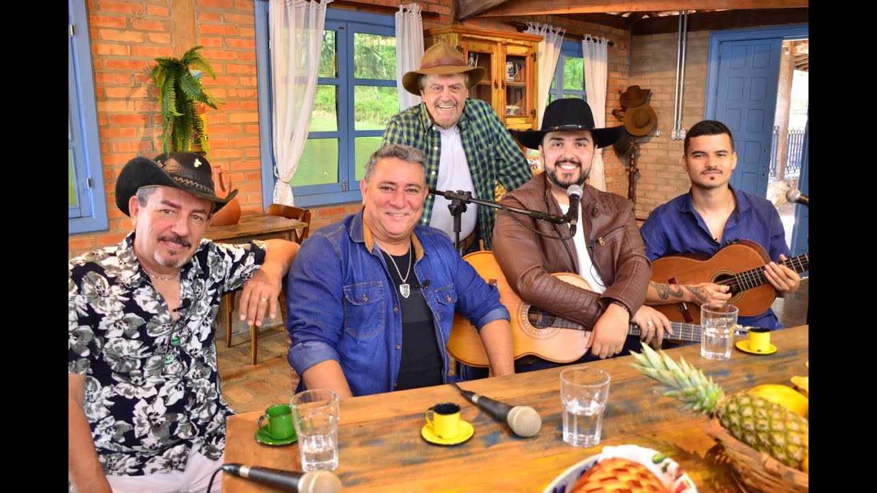Canto e Sabor do Brasil recebe Os Dois Violeiros e a dupla Tony Reis e Andriozi
