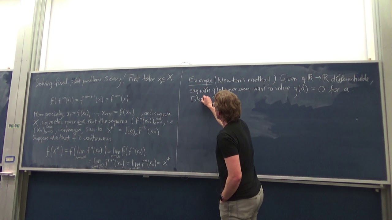 MAST30026 Lecture 14: Banach fixed point theorem and Bellman equation