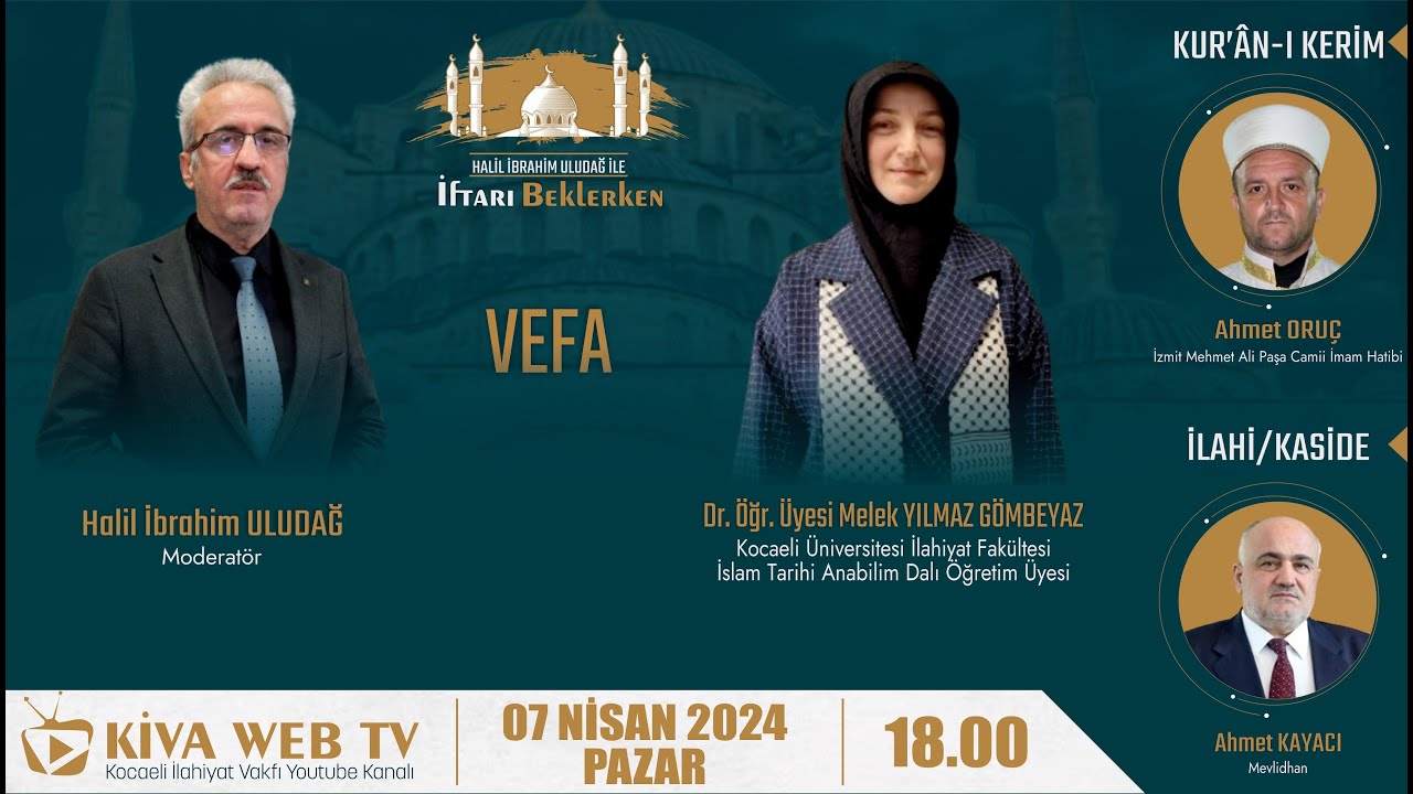 Dr. Öğr. Üyesi Melek YILMAZ GÖMBEYAZ - Vefa