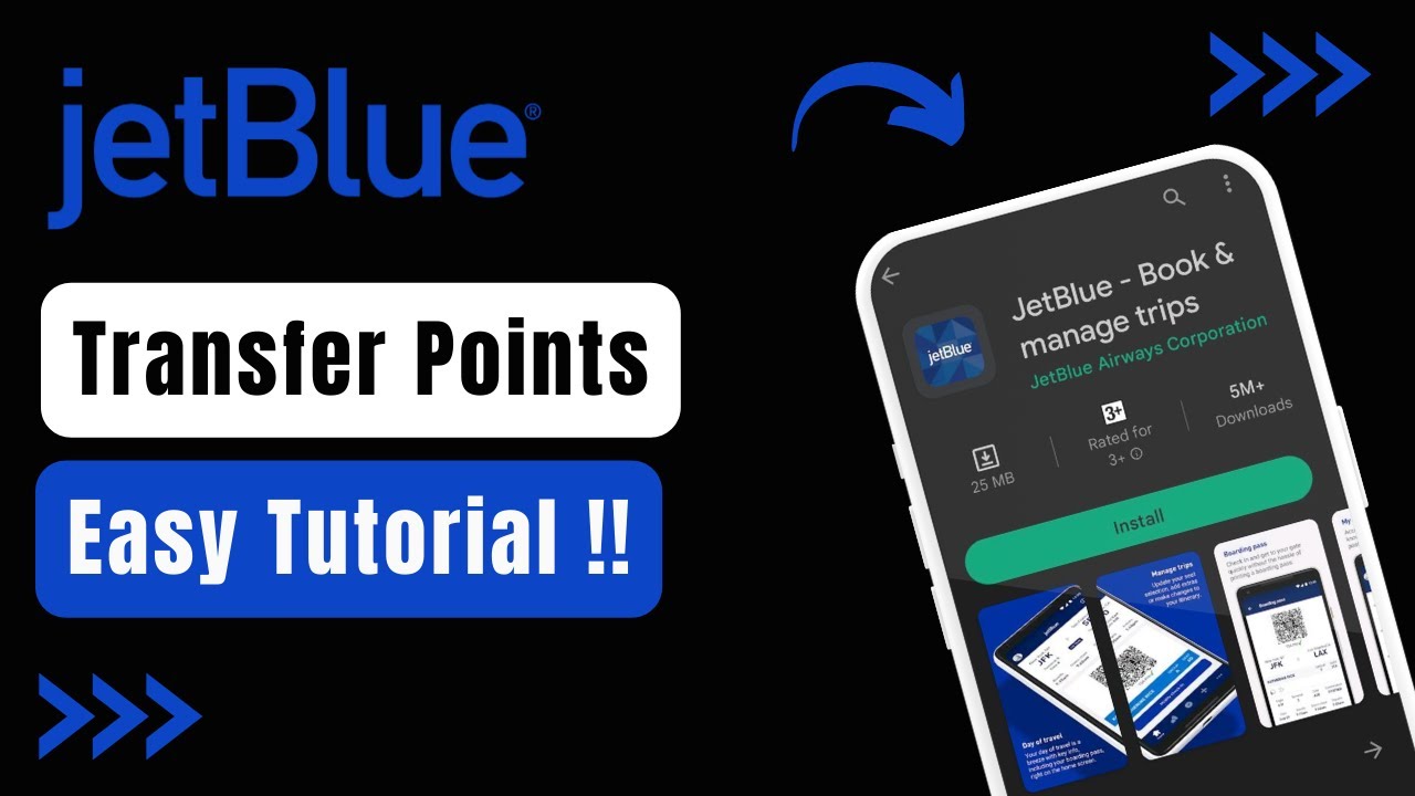 JetBlue - How to Transfer Points !