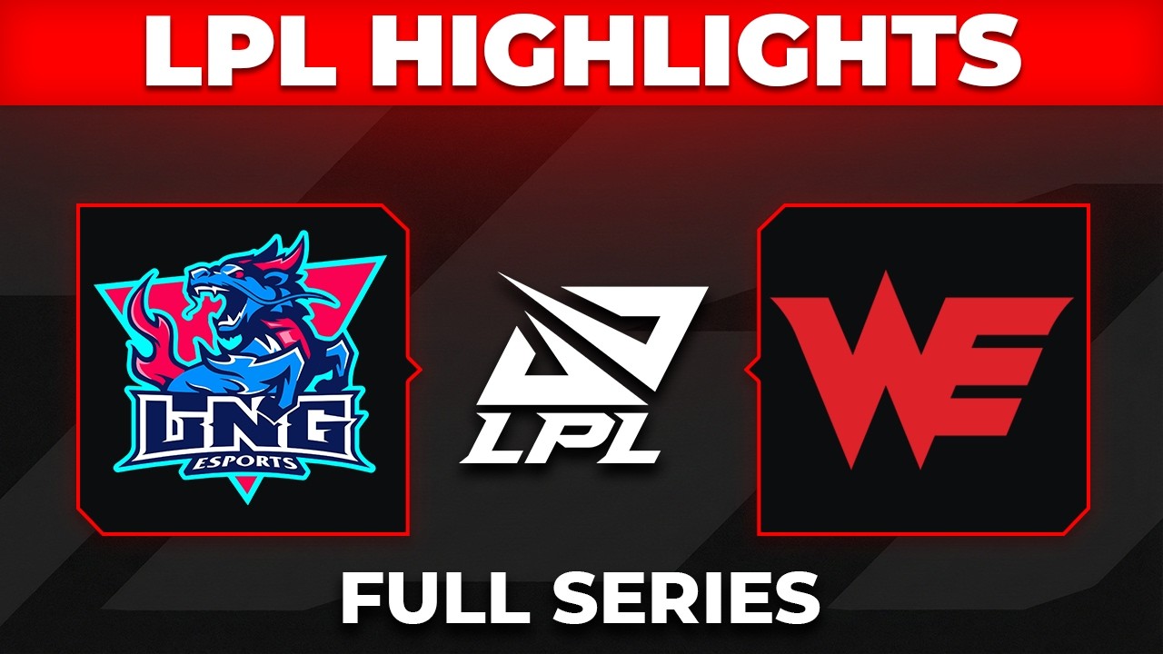 LNG vs WE Highlights ALL GAMES | LPL 2026 Playoffs | LNG Esports vs Team WE