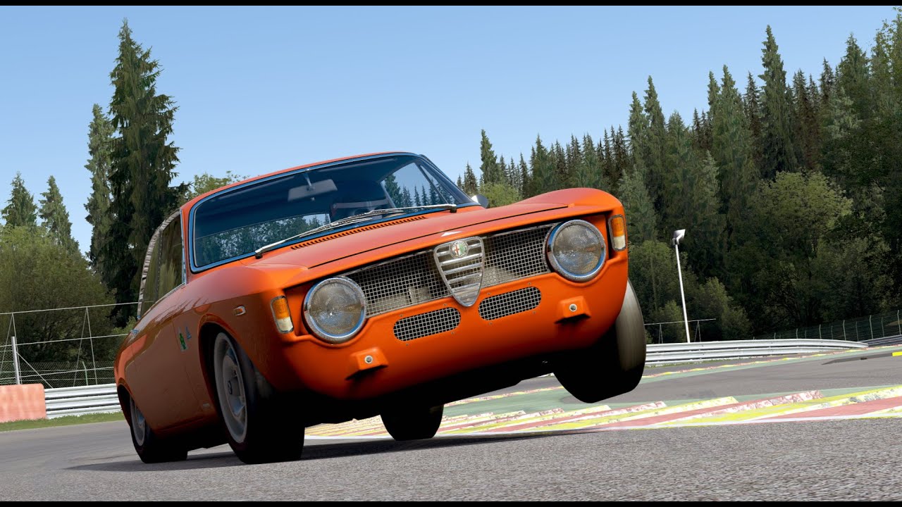 Alfa Romeo GTA - Spa World Record 3:00:295 - Assetto Corsa