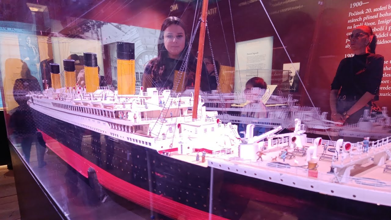 Praha výstava Titanic 