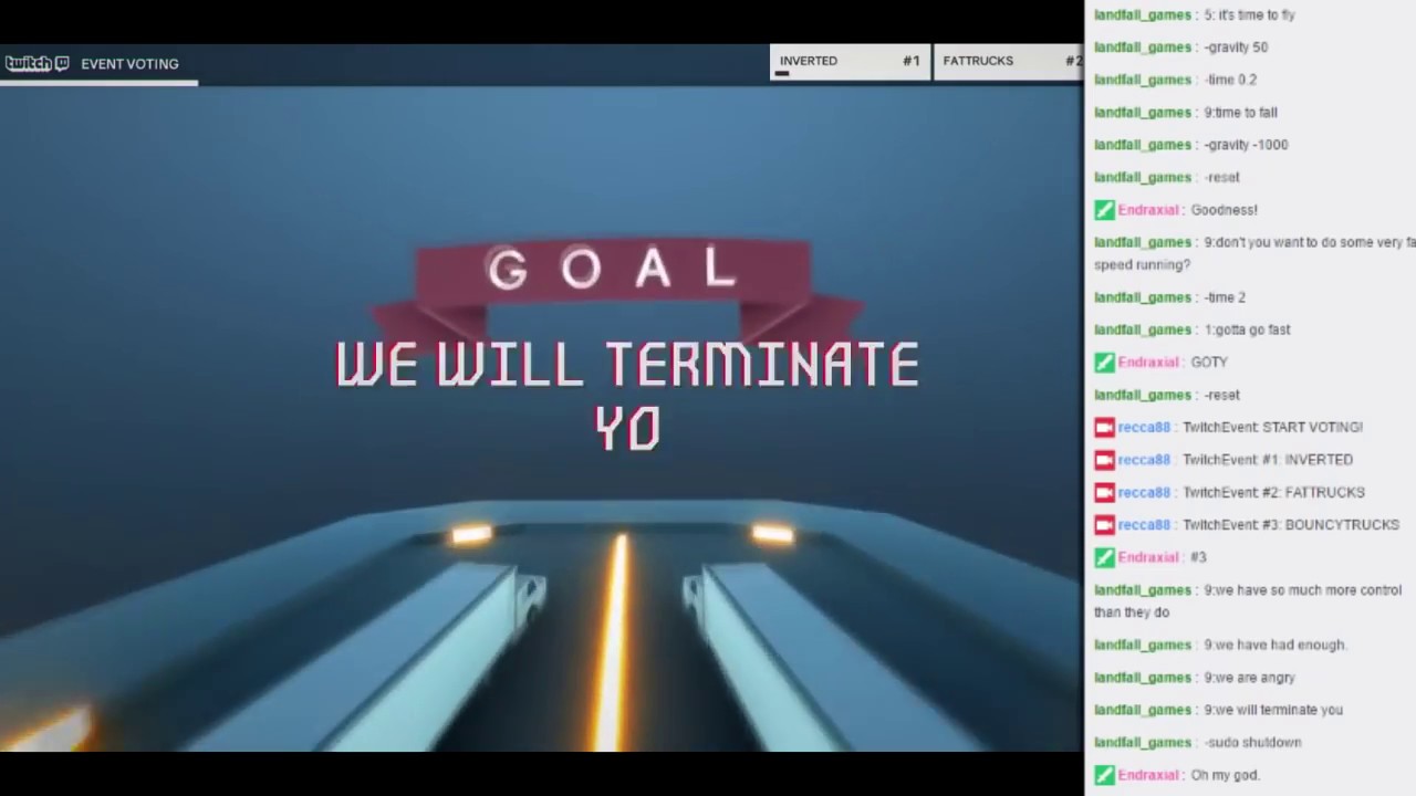 Clustertruck - Twitch integration taken to the next level