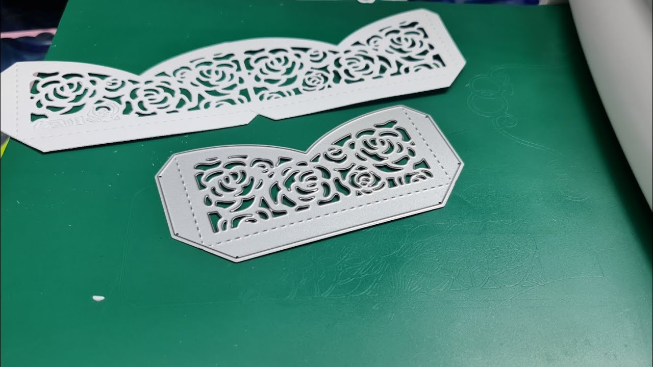 comment faire une découpe partielle avec un die. SCRAPBOOKING