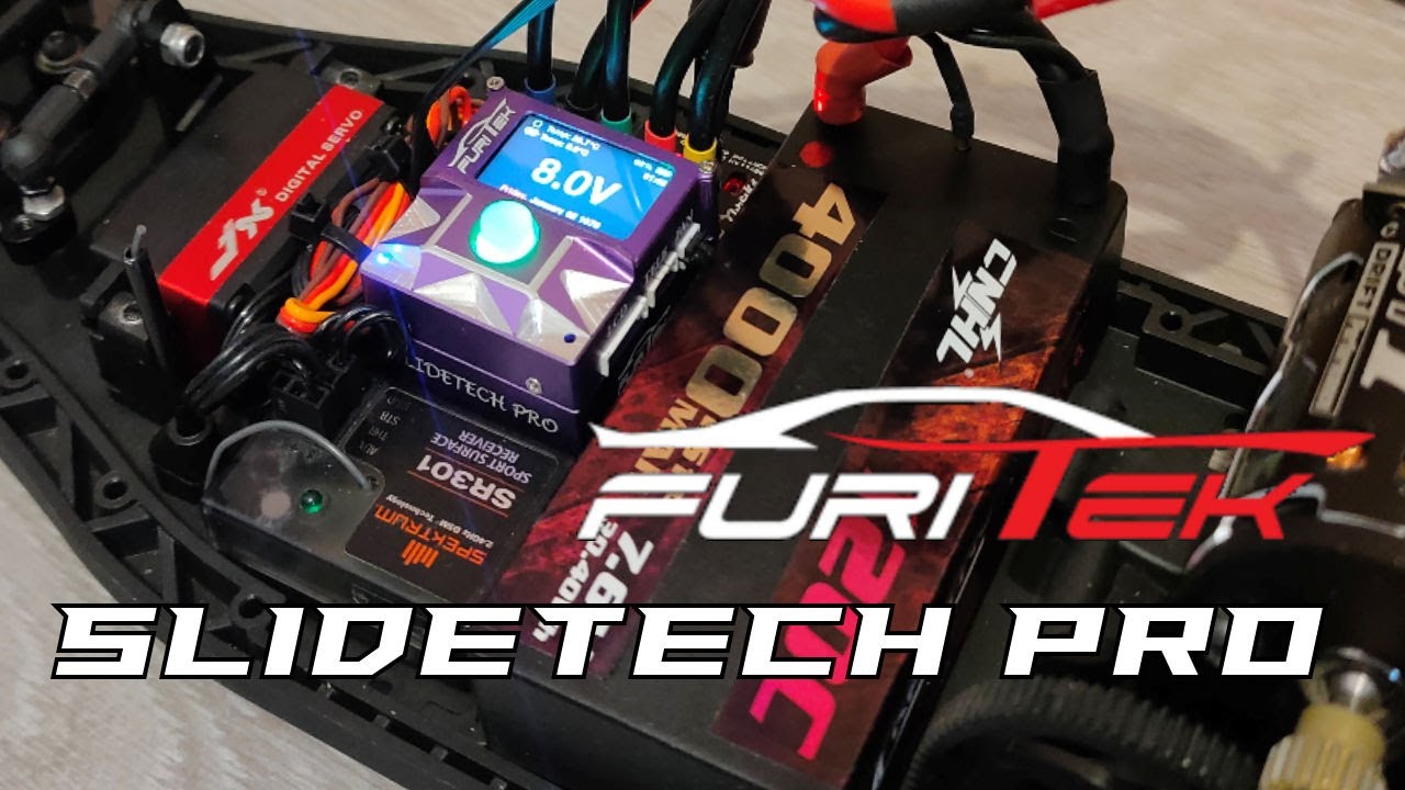 RC DRIFT // New ESC Furitek Slidetech Pro