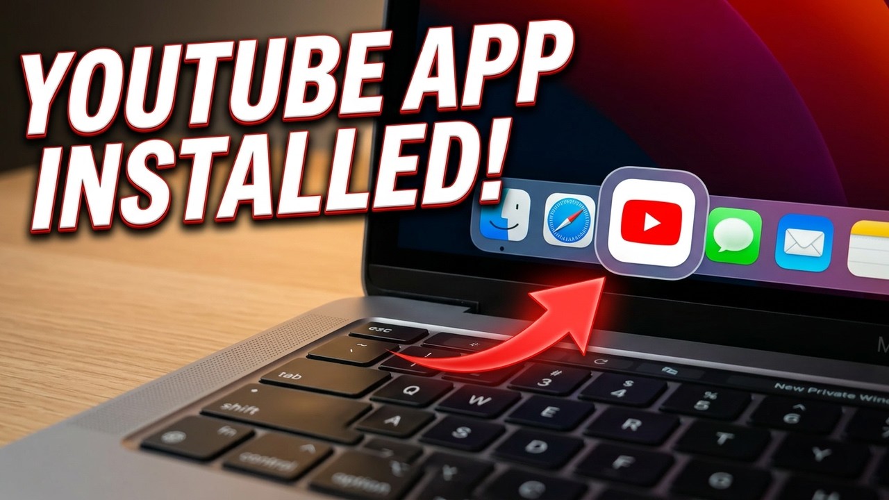 Как добавить приложение YouTube на MacBook PRO и AIR