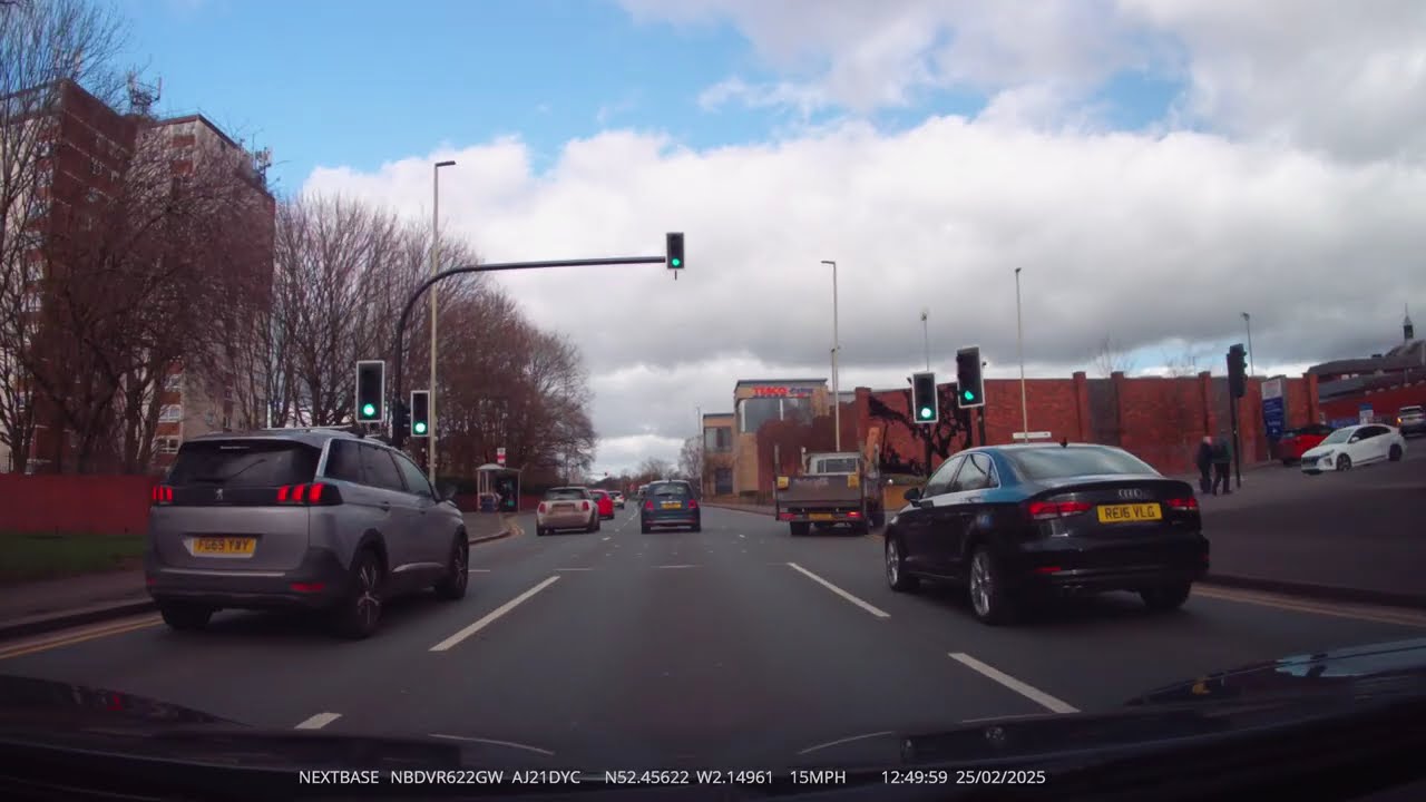 Stourbridge Ring Road 4K - February 2025