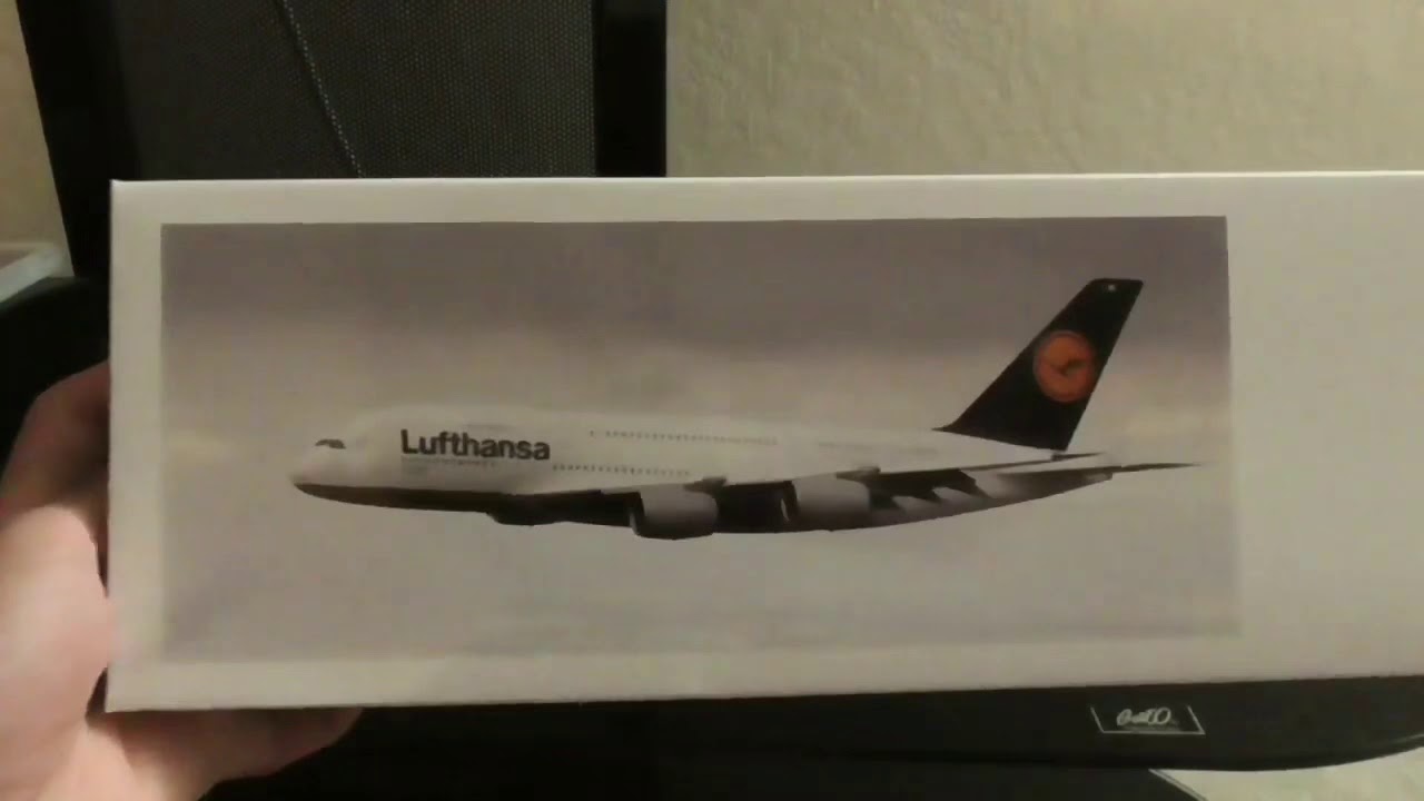 Model Airplane unboxing: Daron Hogan/Limox Wings Lufthansa Airbus A380
