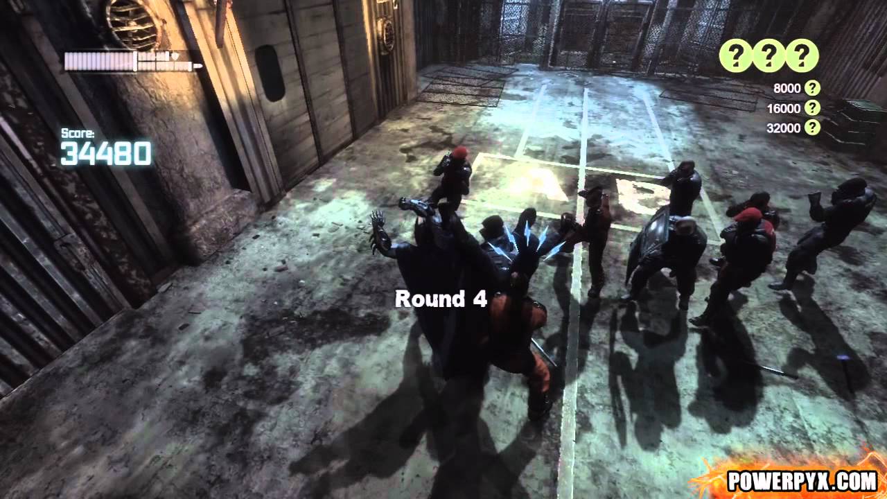 Batman: Arkham City - Combat Challenge 6 (Prison Riot) - 45695 Points