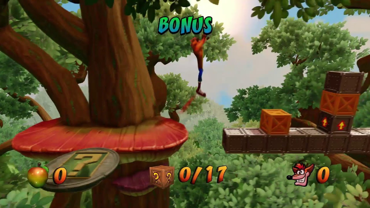 Crash Bandicoot zerando o 2
