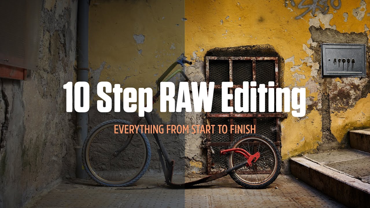 10 шагов редактирования RAW / Одно изображение от начала до конца / Снимок одного