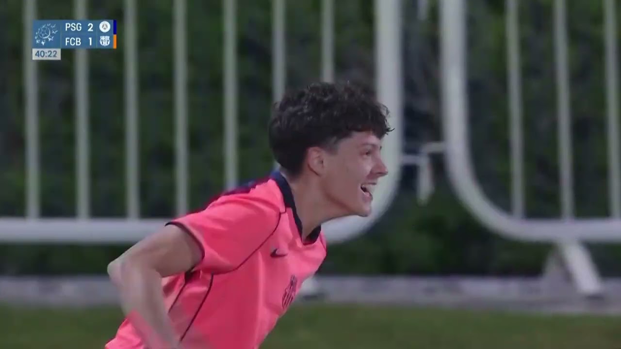 Barcelona crushes PSG 5-2 in Alkass International U17 Cup final