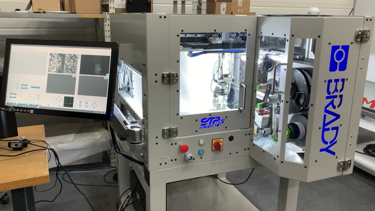BradyPrinter A8500 Label Printer Applicator | Automatically print & place labels anywhere on a PCB