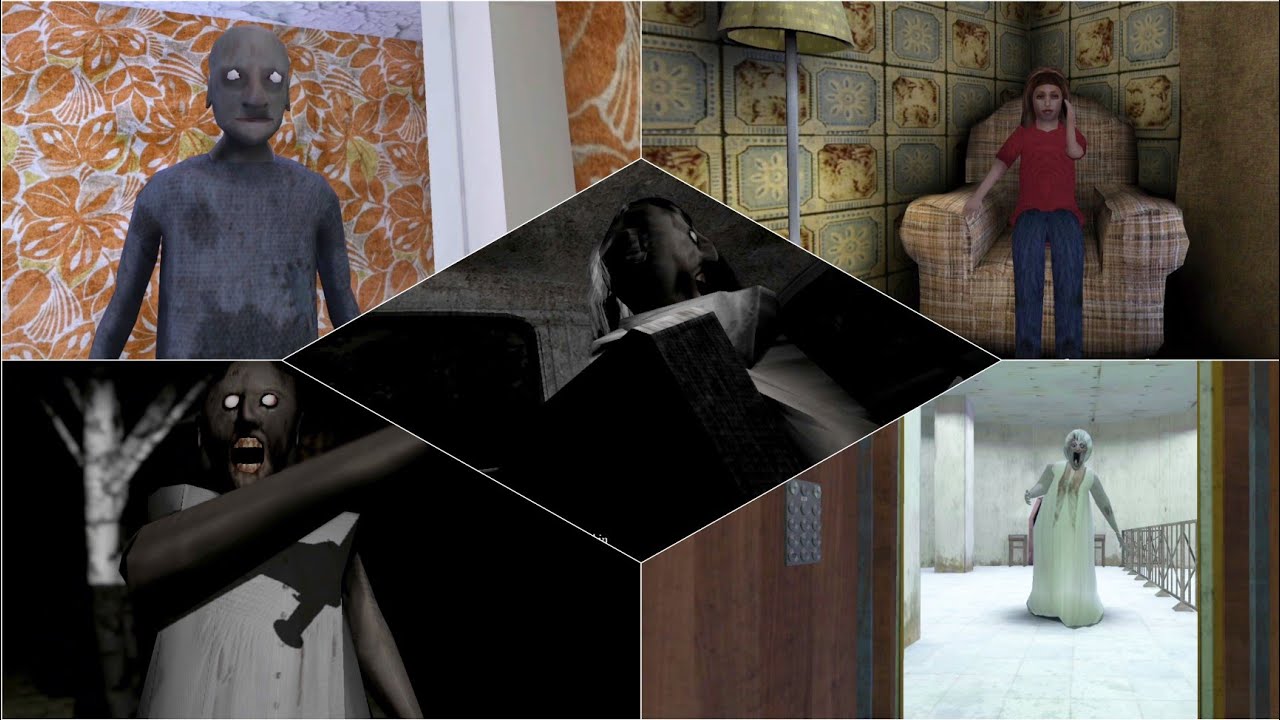 Granny 1 2 3 4 5 Intro Scenes