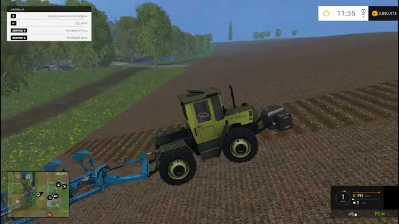 Farming Simulator 2015 MB Trac 1100 BFM v1.0 Tractor Mod