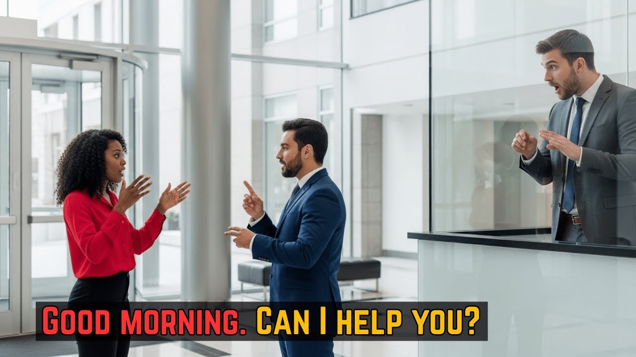 A reserved Intern Greeted a Deaf Visitor in Sign Language—Unaware the CEO Was Watching From Behind.
