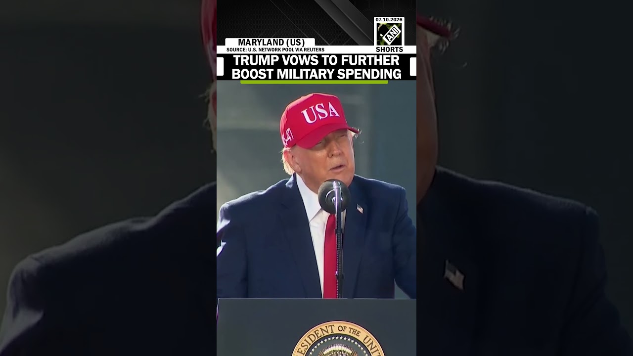 Trump touts $1 trillion military spending, says US will further boost defence budget