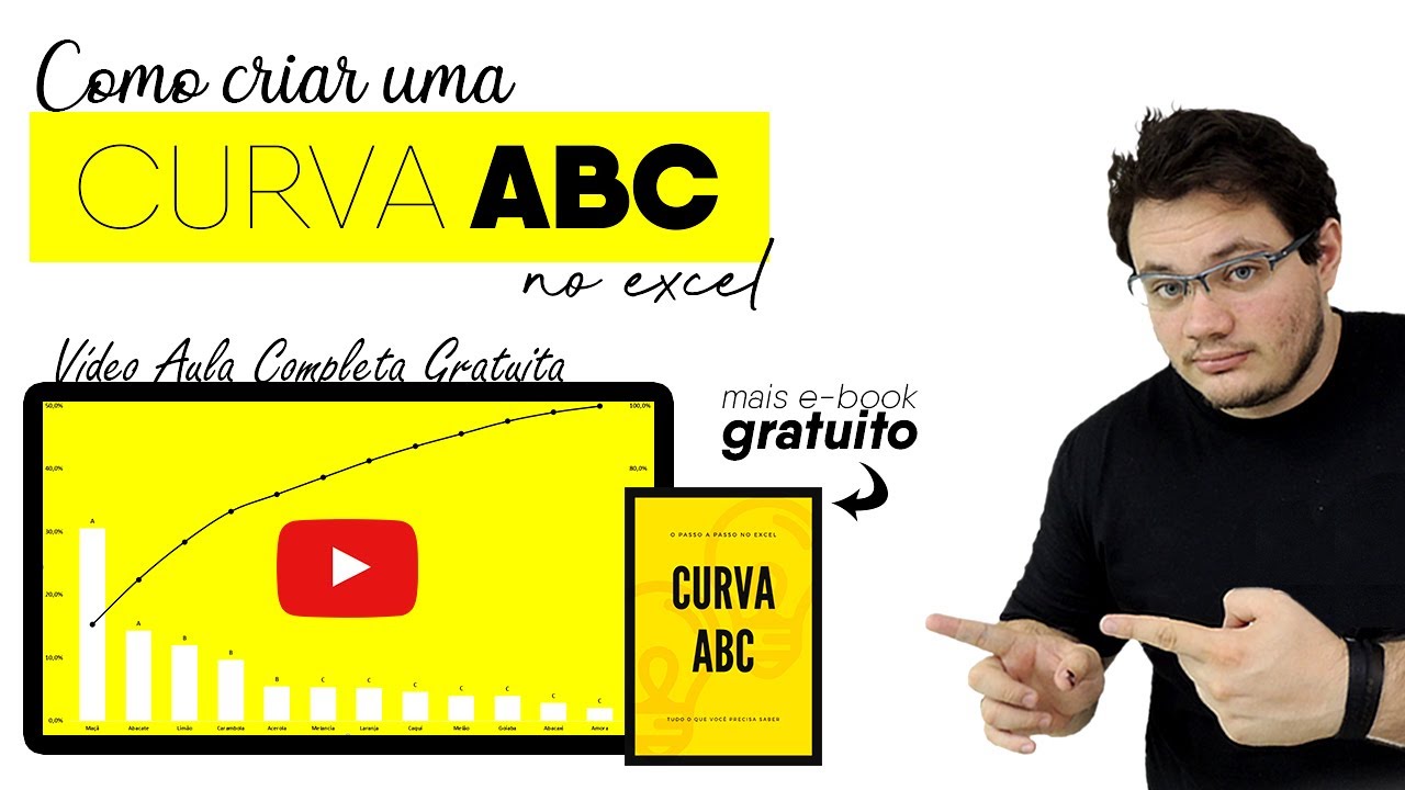 Curva ABC - Como construir no Excel?