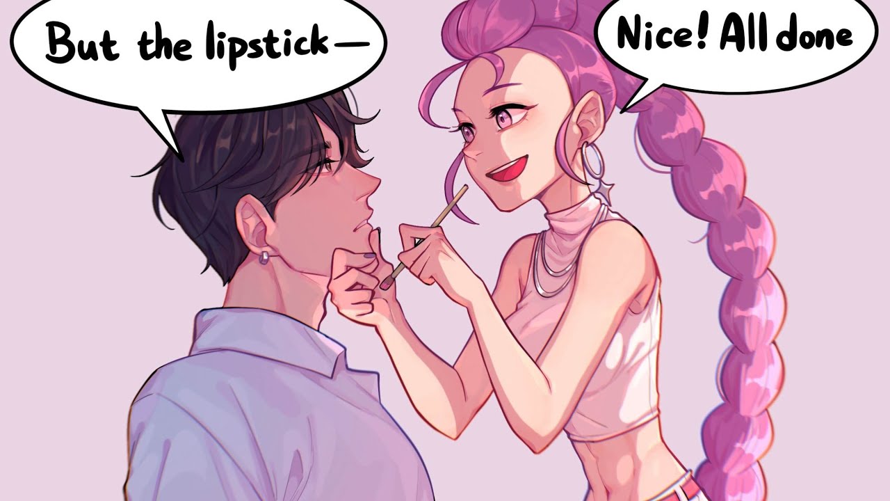 Jinu's Makeover! KPop Demon Hunters Comic Dub
