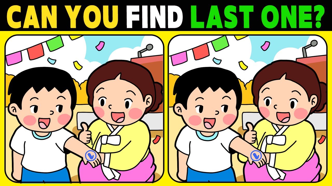 【Spot the difference】Are you a genius? Only 1% can solve this!【 Find the difference 】 No.1247